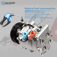ECCPP Compatible with AC Compressor with Clutch 2001 H-onda Civic A-cura EL 1.7L 1997-2001 H-onda Prelude 2.2L CO 10541AC