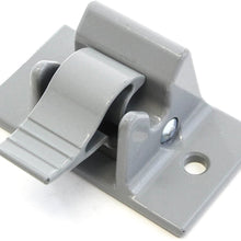 Red Hound Auto Mounting Brackets (2) Compatible with Dometic Sunchaser Lower Awning Arm Bottom Replacement Gray RV Camper Trailer