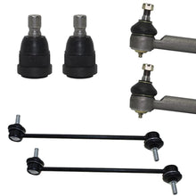 Detroit Axle - Complete 6pc Front Lower Ball Joints and Outer Tie Rods and Front Sway Bars Kit for 2005-2009 Ford Escape - [2005-2009 Mazda Tribute] - 2005-2009 Mercury Mariner - NO HYBRID