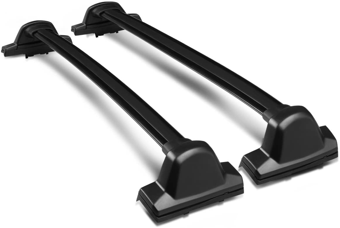 DNA MOTORING RR-HCRV07 Aluminum Roof Rack Cross Bars,Black