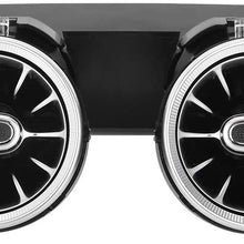 Qii lu Rear Seat Air Vent Ambient Light Fits for C/GLC/E Series 2015-2019 ABS (Gradient 64 Color)