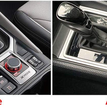 Beautost Fit For Subaru 2019 2020 Forester Gear Shift Knob Console Panel Cover Trim (Inside,Matte)