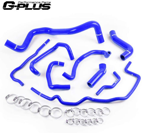 Silicone Radiator Coolant Hose Kit Clamps For Volkswagen VW Golf Mk4 Turbo 1.8T 1999 2000 2001 2002 2003 2004 2005 2006 Blue