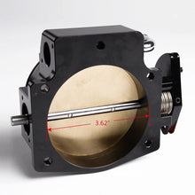 92mm Aluminum Throttle body + TPS IAC Throttle Position Sensor For LSX LS LS1 LS2 LS7 Black