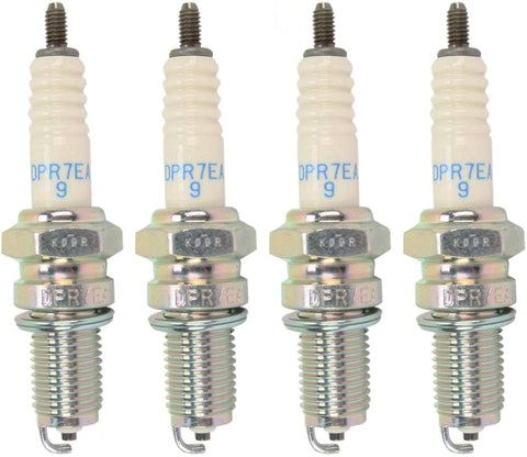 NGK Spark Plug DPR7EA-9- Set of 4