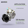 SCITOO A/C Compressor Pump Compatible with CO 10246C 1995-2004 for Toyota Tacoma 3.4L