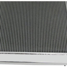 OzCoolingParts 4 Row Core Aluminum Radiator for 1987-2006 88 89 90 91 92 93 94 95 96 97 98 99 00 01 02 03 04 05 Jeep Wrangler TJ YJ GM Chevy V8 Conversion
