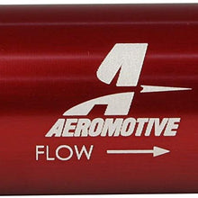 Aeromotive 12303 In-Line Filter (40-Micron Fabric Element)