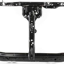 Radiator Support Assembly Compatible with 2003-2004 Nissan Frontier Black Steel
