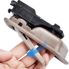 faersi 2Pcs Inside Interior Door Handle Front Rear Driver & Passenger Side for 1997 1998 1999 2000 2001 Toyota Camry Beige/Tan