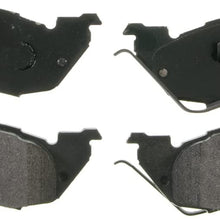 Wagner QuickStop ZX529A Semi-Metallic Disc Pad Set, Front