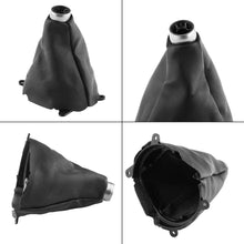 Gear Shift Gaiter, Car Handbrake Gear Shift Knob Cover Car Manual PU Leather Gear Gaiter Shift Shifter Boot Replacement for Honda Civic 2006-2012