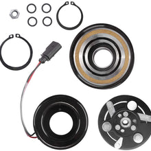SD7V16 AC Compressor Clutch Assy for Audi TT VW Jetta Repair Kit Plate Pulley Bearing Coil