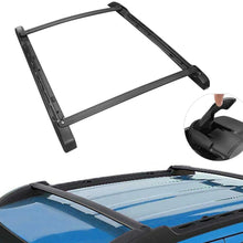 MOSTPLUS Roof Rack Cross Bar Rail Compatible for 2005-2019 Toyota Tacoma Double Cab Cargo Racks Rooftop Luggage Canoe Kayak Carrier Rack