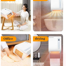 XLOO Portable Heater,2000W,Fast Heating,Constant Temperature Heating,Three Levels Adjustable,Touch Control,No Noise,Easy to Install,Suitable for Multiple Scenarios