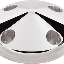 Billet Specialties 84220 Polished Long Water Pump Pulley Nose Cone for Small/Big Block Chevy