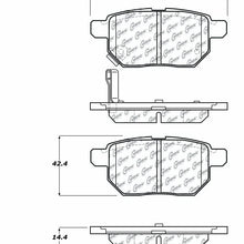 Centric 102.13540 Rear Brake Pad
