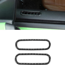 HKPKYK for Ford Mustang 2009 2010 2011 2012 2013, Car Door Air Conditioner Vent Outlet Trim Decoration Stickers Car Interior Accessories