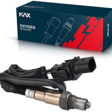 KAX 17025 Oxygen Sensor, Original Equipment Replacement 17025 Heated O2 Sensor Air Fuel Ratio Sensor 1 Sensor 2 Upstream Downstream 1Pcs