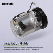 SCITOO A/C Compressor Pump Compatible with CO 10620C for 1995-1998 Suzuki Esteem1999-2001 Suzuki Vitara 1.6L