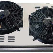 CoolingSky 3 ROW ALUMINUM RADIATOR +2X12" FAN +SHROUD COMBO FOR 1994-2000 CHEVY GMC C/K 2500/3500 C6500 7.2 7.4L PICKUP