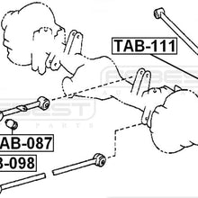 FEBEST TAB-087 Arm Bushing for Rear Arm