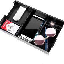 JDMCAR Center Console Organizer Compatible with Tundra Accessories 2014-2019 2020，Armrest Box Secondary Storage Tray