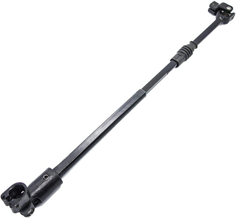 Powerworks 52007017 Intermediate Steering Shaft Assembly w/Coupler Rag Universal U-Joint(s) Fit for 1987-1995 Jeep Wrangler w/Power Steering (Upgraded Design Extends Up To 11.5