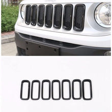 Bestmotoring Jeep Renegade Front Grille Inserts Mesh Grill Accessories for Jeep Renegade 2015 2016 Black