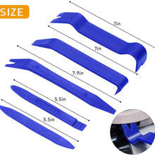 Manelord Trim Removal Tool - 5Pcs Trim Removal Tool Set, Auto Body Kit for Car Clips Removal, Dashboard Removal and Car Door Panel Trim Removal