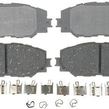 ACDelco 14D1210CH Advantage Ceramic Front Disc Brake Pad Set with Hardware