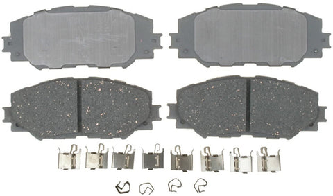 ACDelco 14D1210CH Advantage Ceramic Front Disc Brake Pad Set with Hardware