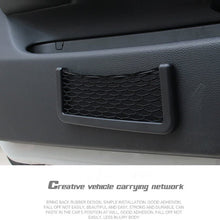 Car Net String Box Pocket Organizer Bags Baskets Mobile Phone Holder Seat Side Back Storage Network Shelf Nets Auto Mesh Nets