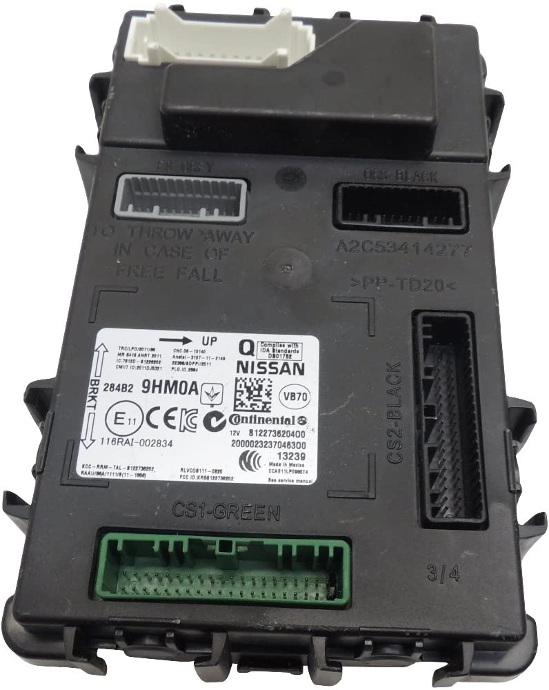 284B2-9HM0A Body Control Module BCM fits 2014-15 Nissan Altima