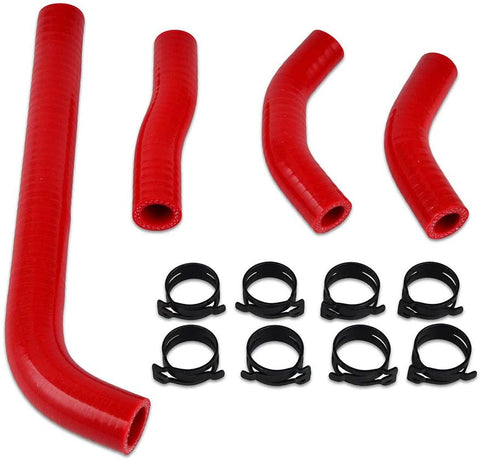 TT-OUTDO- Silicone Radiator Hose With Clamps For Honda Crf250R Crf 250 R 2010 2011 2013 (Blue)