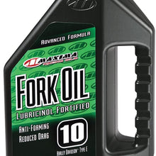 Maxima 55901 10WT Standard Hydraulic Fork Oil - 1 Liter Bottle