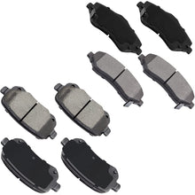 Ceramic brakes Pads,OCPTY Quick Stop Front Rear Brake Pad fit for 2013 2014 2015 2016 Dodge Dart
