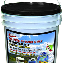 Valterra K88131 Starter Kit (Deluxe RV with Bucket and Wash & Wax Kit),1 Pack