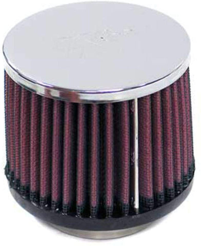K&N Universal Clamp-On Air Filter: High Performance, Premium, Washable, Replacement Engine Filter: Flange Diameter: 2.0625 In, Filter Height: 3 In, Flange Length: 0.625 In, Shape: Round, RC-1150