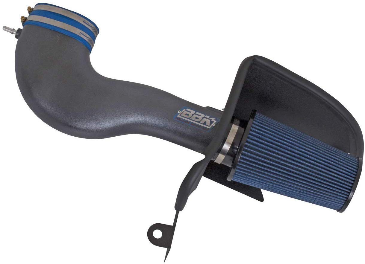BBK 17365 Cold Air Intake System - Power Plus Series Performance Kit for Ford Mustang GT - Charcoal Metallic Powdercoat Finish