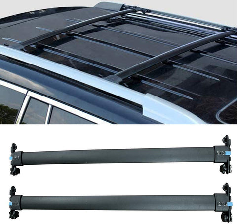 Autoxrun Crossbars Replacement for 2010-2019 4Runner Baggage Roof Rack Rail Cross Bar Black