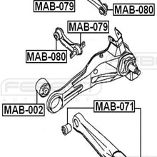FEBEST MAB-002 Arm Bushing for Lateral Control Arm