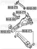 FEBEST MAB-002 Arm Bushing for Lateral Control Arm