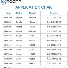 ECCPP Knock Detonation Sensor and Harness compatible with 1995-2004 Toyota Tacoma 2000-2004 Toyota Avalon 1999-2006 Toyota Camry 2000-2002 Toyota Celica 89615-12040