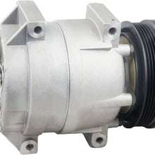 Riseking 1pc AC A/C Compressor & Clutch Compatible with 1994-1996 Century 2.2L 1994-1996 Cutlass Ciera 2.2L R83-04-16182