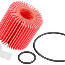 K&N PS-7020 Pro-Series Oil Filter Fit For Toyota Avalon Camry Highlander Sienna Tacoma RAV4 Venza Lexus RX350 RC200T NX300H NX200T GS200T, Single