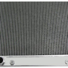 CoolingCare 4 Row Core Aluminum Radiator for Jeep YJ TJ 2.4L- 4.2L Engine 1987-2006