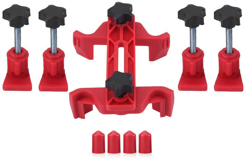9Pcs Set Car Cam Clamp Engine Timing Locking Auto Dual Cam Clamp Camshaft Engine Timing Sprocket Gear Locking Tool Kit