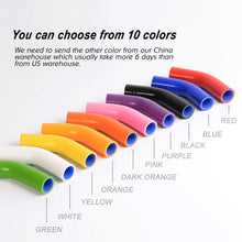 Black Silicone Radiator Coolant Hose Pipe Clamps Kit For KAWASAKI KXF250 KX250F 2009-2013 2010 2011 2012 6pcs