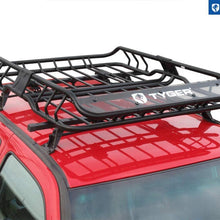 Tyger Heavy Duty Roof Mounted Cargo Basket Rack | L47.25 x W36.6 x H5.9 | Roof Top Luggage Carrier | with Wind Fairing